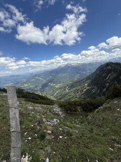 Foto von Daniel Els entlang der Tour