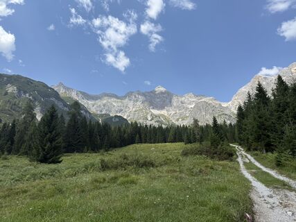 Foto von Michaela Schwaiger entlang der Tour