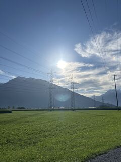 Foto von Ewald Zweifel entlang der Tour