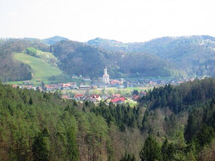 Blick auf St. Johann i. S.