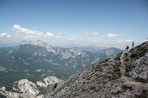 Blick Richtung Haller Mauern