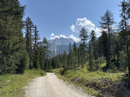 Foto von David Blazek entlang der Tour