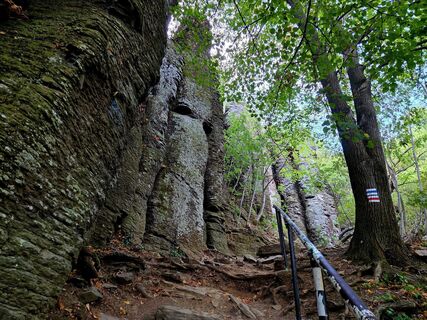 Photo de Dániel Téglás le long du parcours
