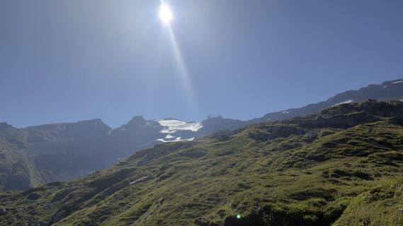 Foto von Peter Burki entlang der Tour