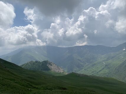 Foto von Toni Lerda entlang der Tour