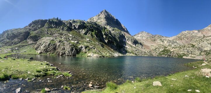Photo de Toni Lerda le long du parcours