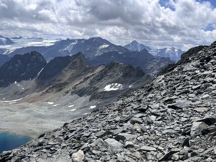 Photo de Emi le long du parcours