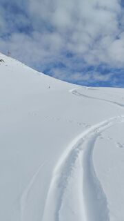 Fotografia z Valerio Masiero na trase