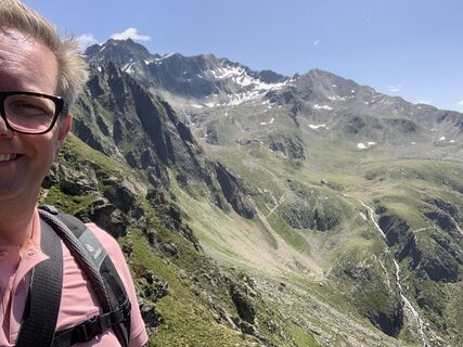 Foto von Koen De Wit entlang der Tour