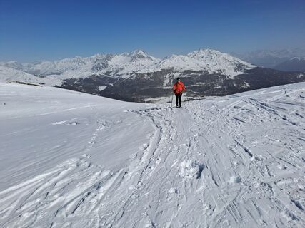 Foto de Magnus Moser a lo largo del recorrido