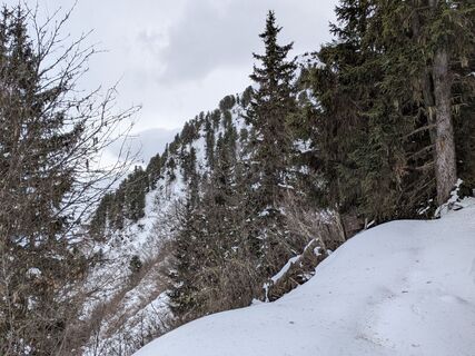 Foto von Paul Bridgland entlang der Tour