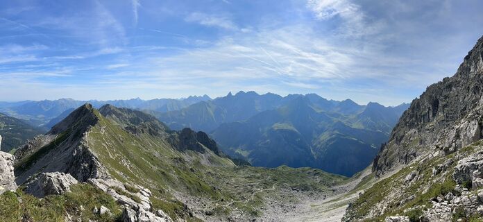 Foto de Norbert Herbig a lo largo del recorrido