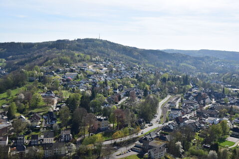 Blick vom Haldyturm 