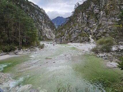 Foto de Florian Dürnegger a lo largo del recorrido