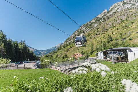 Seilbahn Lusia - Ronchi Moena ©Archivio APT Val di Fassa