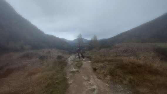 Photo de Lineke Eerkens le long du parcours