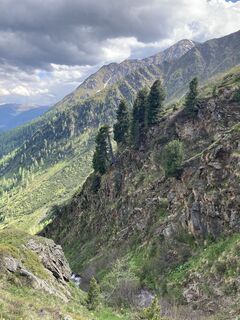 Fotografia z Christian Hoffelner na trase