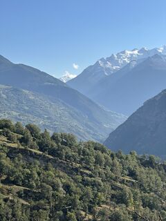 Photo de Yves Ecuyer le long du parcours