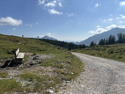Foto von Victoria Pichler entlang der Tour