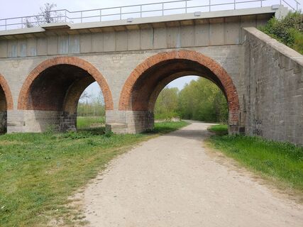 Unterführung der Bahnstrecke Thale-Magdeburg bei Ditfurt