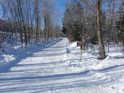 Winterwanderweg entlang der Obergailtaler Panoramaloipe