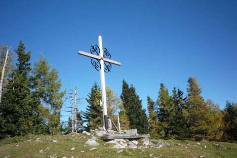 Beim Schießling-Gipfelkreuz