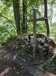 Photo de Helmut Wolfgang le long du parcours