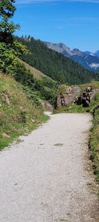Foto von Nicky entlang der Tour