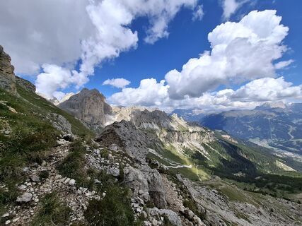 Foto von Michael Putz entlang der Tour