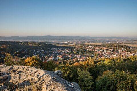 Blick auf Bad Liebenstein