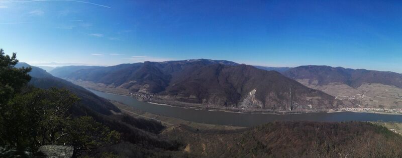 Panorama von der Roten Wand