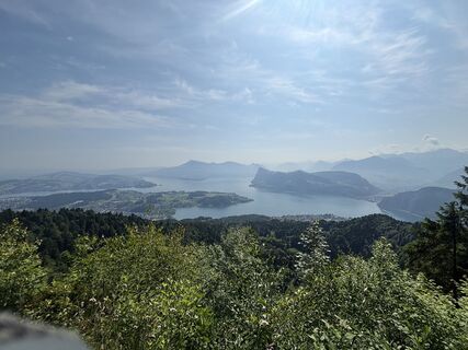 Foto de Dominik Wymann a lo largo del recorrido