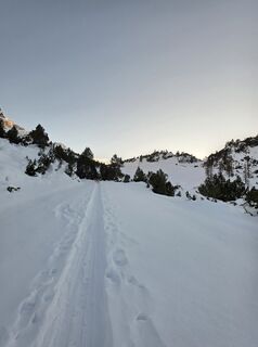 Foto de Carlo Ospelt (Wuffenstein) a lo largo del recorrido