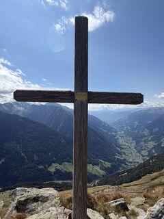 Photo de Christian Meister le long du parcours