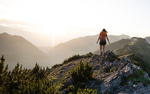 Abendstimmung in der Nähe von Sareis