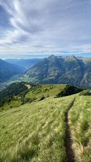 Foto von Florian Lukasser entlang der Tour