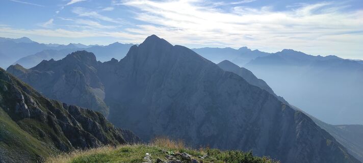 Photo de Michele Goffi le long du parcours