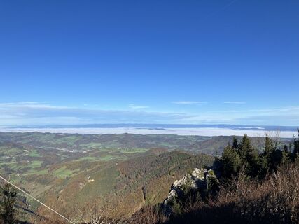 Foto von Alois Huber entlang der Tour