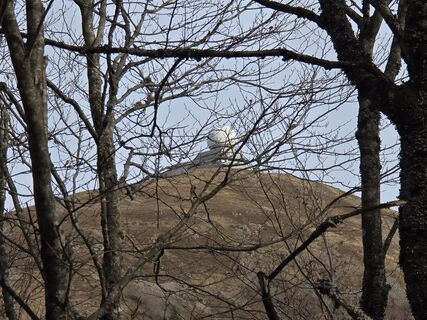Photo de Michel Kennel le long du parcours