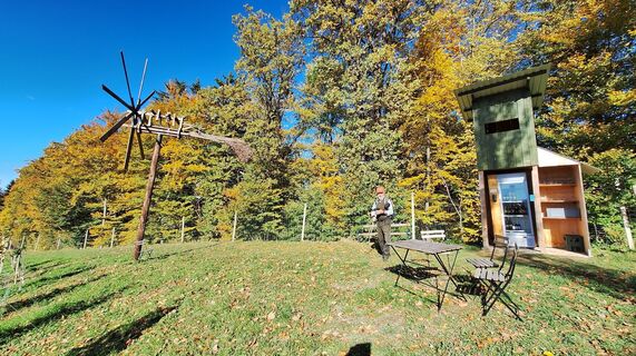 Fotografia z Karl Kriegseisen na trase