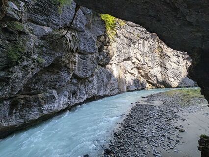 Foto von Mark Neill entlang der Tour