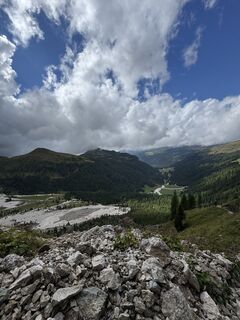 Foto von Davide Barbiero entlang der Tour