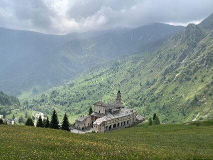 Foto von Toni Lerda entlang der Tour