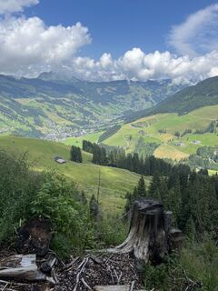 Foto von Kjell Johansson entlang der Tour