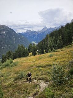 Foto von Carla Steegs entlang der Tour