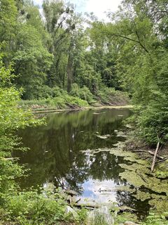 Photo de Friedrich Schlager le long du parcours