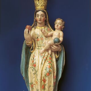 Madonna mit Kind in der Feldbergkirche 