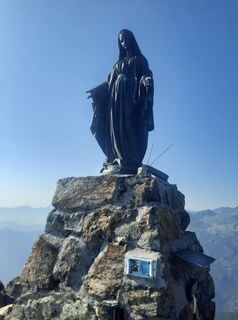 Foto de Elisa Lateltin a lo largo del recorrido