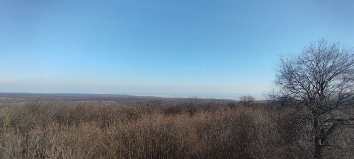 Zdjęcie z Christine Fischer wzdłuż trasy