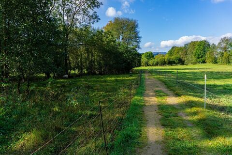 Laaserweg zwischen den Viehweiden